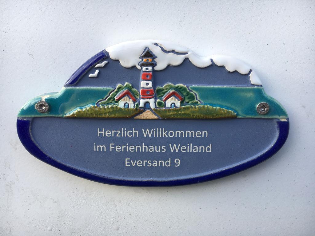 Ferienhaus Strandrauber โดรุมนอยเฟลด์ ภายนอก รูปภาพ